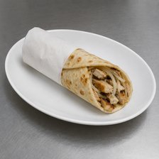 Chicken Roll wrapped in paper