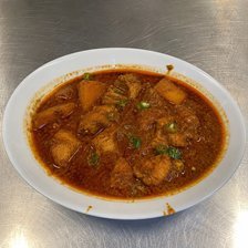 Chicken Vindaloo in a bowl