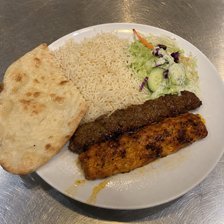 Combination on a plate