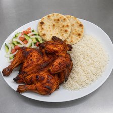 Family Dinner on a plate