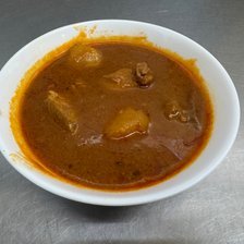 Lamb Vindaloo in a bowl