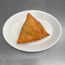 Samosa on a plate
